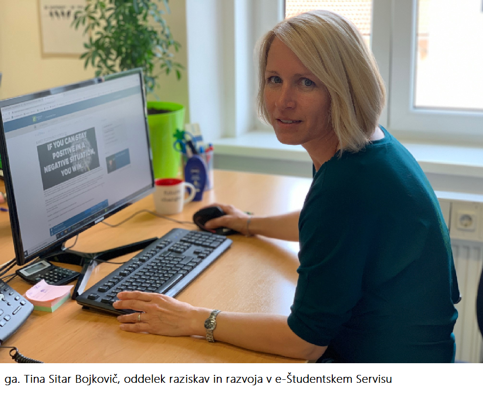 Tina Sitar Bojkovič, eŠtudentski Servis