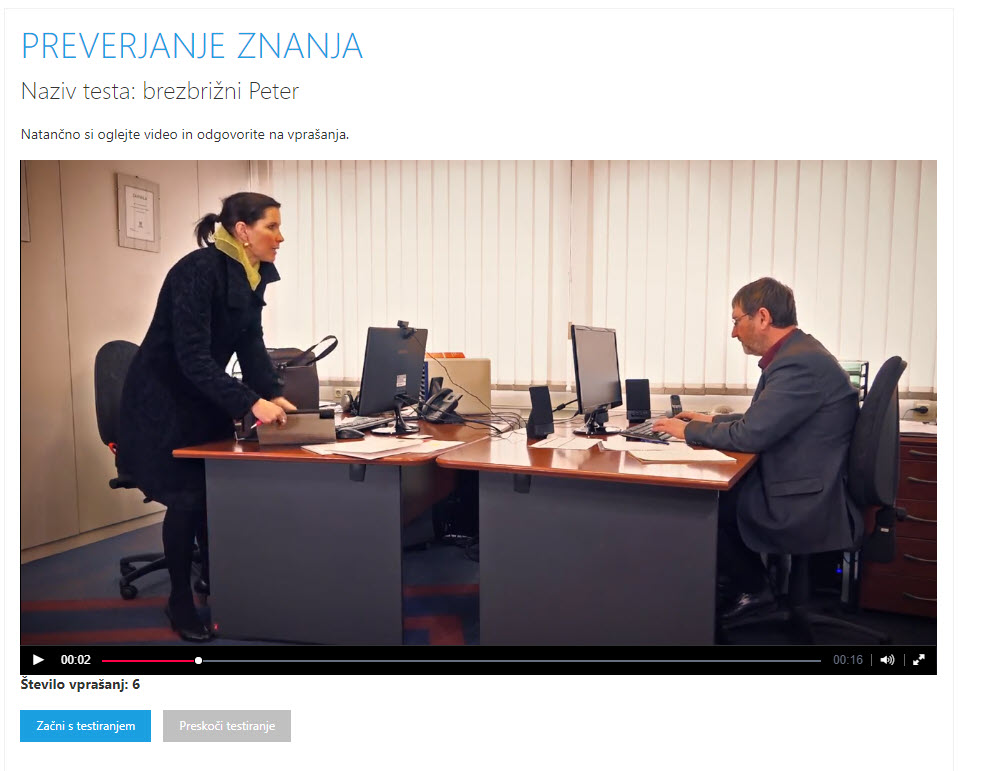 primer e-gradiva Aktivno poslušanje
