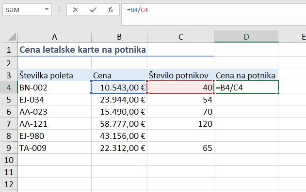 Iferror funkcija