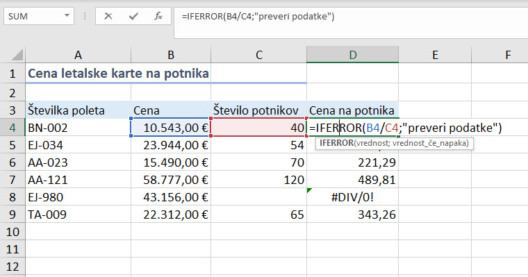 Iferror