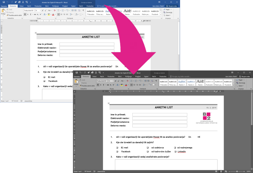 Moderen izgled Office programov