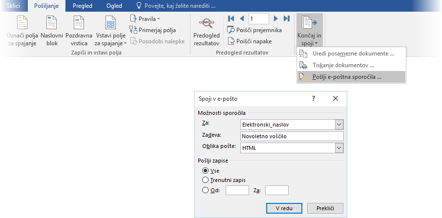 spajanje-e-poštna sporočila
