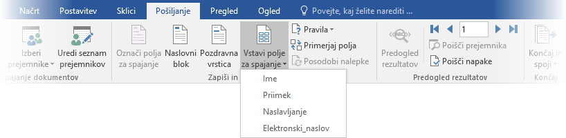 spajanje-spojna polja