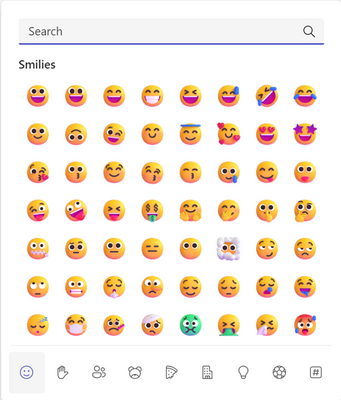 B2_Microsft Teams Fluent emojis