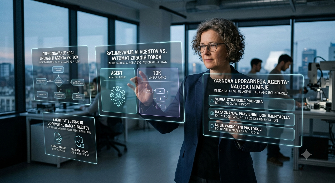 AI agenti delavnica