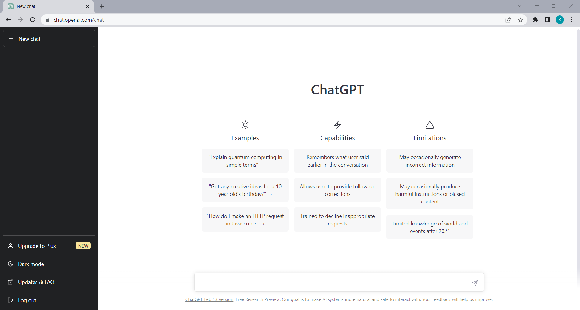 ChatGPT - profil