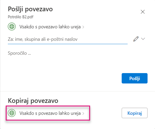 Linkedin vstavi potrdilo