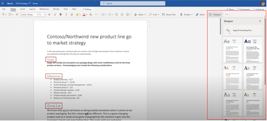 word, microsoft 365