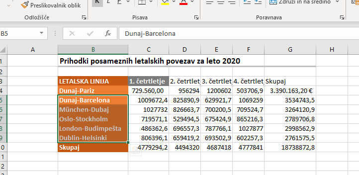 Excel format painter