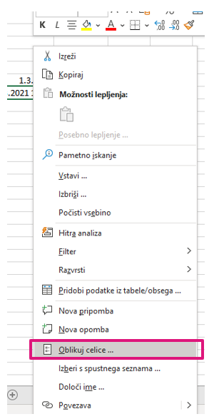 Excel datum TODAY