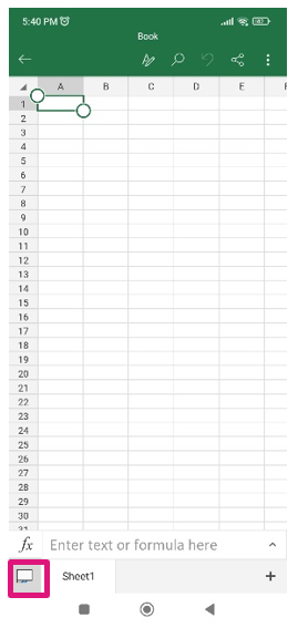 b2_excel_skeniranje podatkov preko mobilne aplikacije
